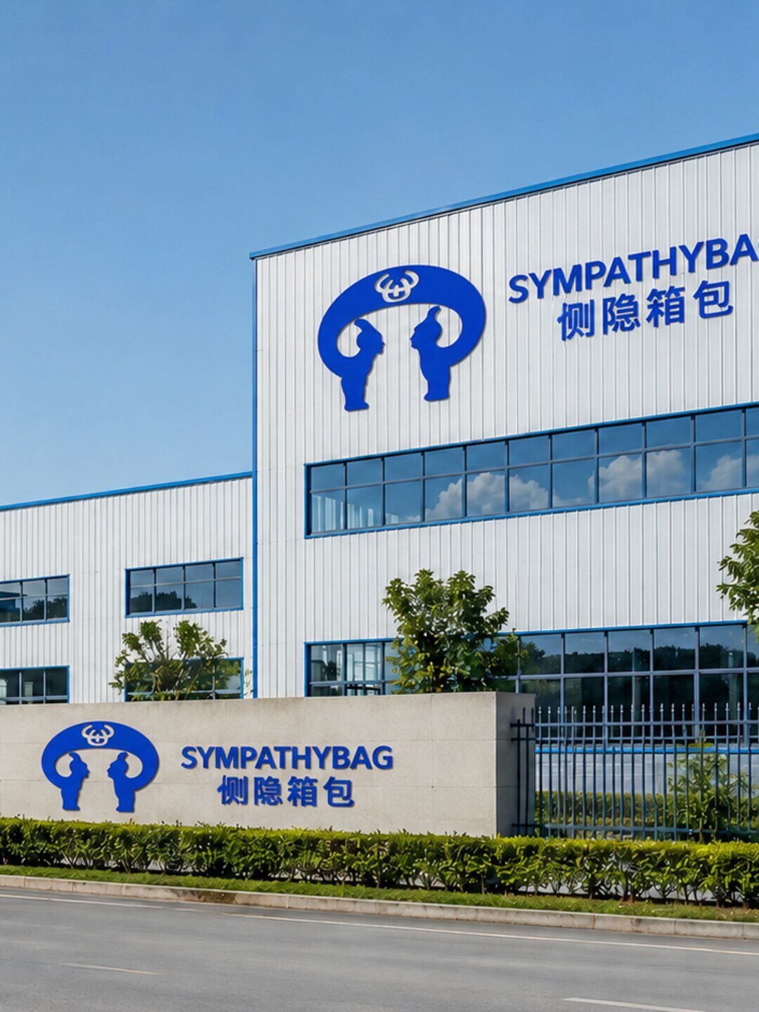 The SYMPATHYBAG bag factory building in Shiling, Guangzhou